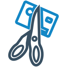 Debt Scissors  Icon