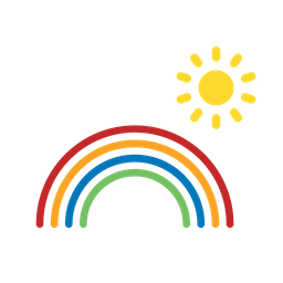 Rainbow  Icon