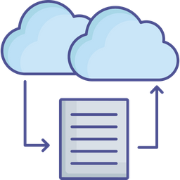 Cloud files  Icon