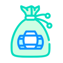 Lottery Bag  Icon