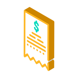 Receipt  Icon