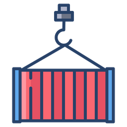 컨테이너 크레인  아이콘