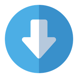 Down Arrow  Icon