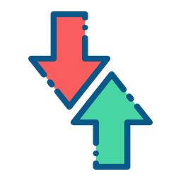 Data Arrow  Icon