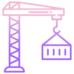컨테이너 크레인  아이콘