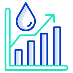 Wachstumsdiagramm  Symbol