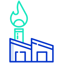 Industrie-Schornstein  Symbol