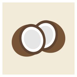 Coconut  Icon