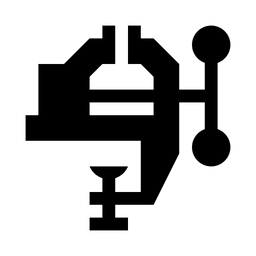 Schraubstock  Symbol