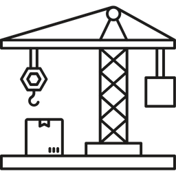 Box Lifter Crane  Icon