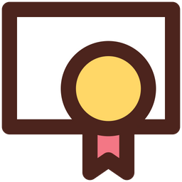 Certificate  Icon