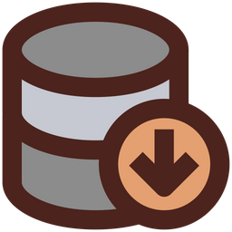 Download Server Data  Icon