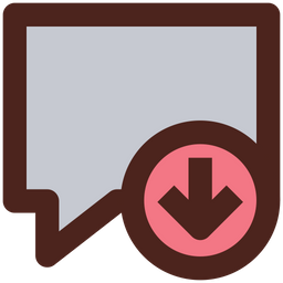 Download Message  Icon