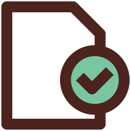 Approve File  Icon