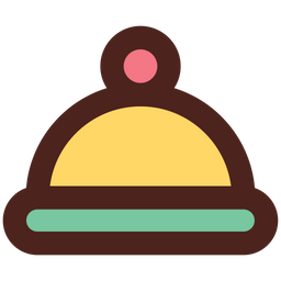 Cloche Dish Meal Icon