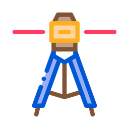 Laser Survey Machine  Icon