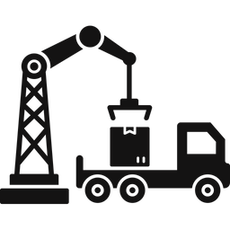 Levantamiento de cajas  Icono