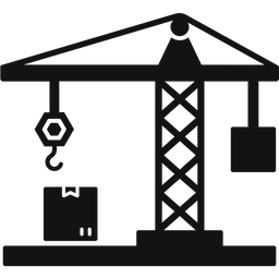 Box Lifter Crane  Icon