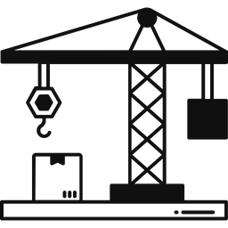 Box Lifter Crane  Icon