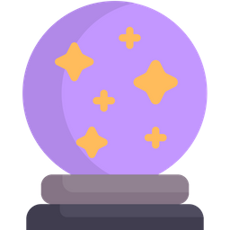 Bola de cristal  Icono