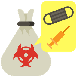 Medical Waste  Icon