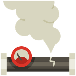 Gas Leak  Icon