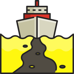 Oil Spill  Icon