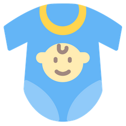 Babykleidung  Symbol