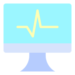 Cardiogram Machine  Icon