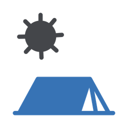 Camp  Icon