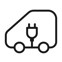 Charging Car  Icon