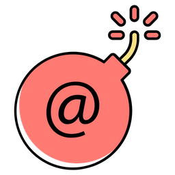 Dangerous Emails  Icon