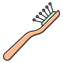헤어 브러시  아이콘