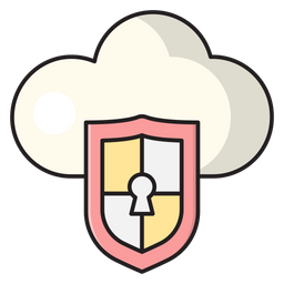 Cloud Shield  Icon