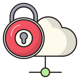 Cloud Lock  Icon