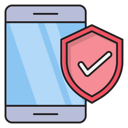 Mobile Secure  Icon