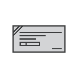 Cheque  Icon