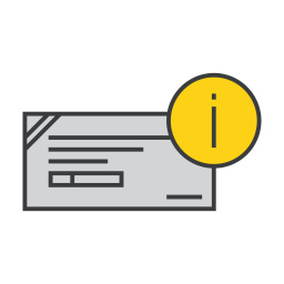 Cheque  Icon