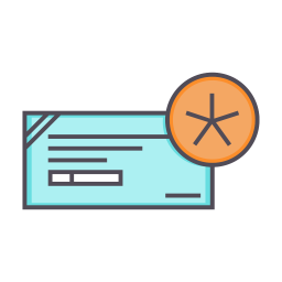 Cheque  Icon