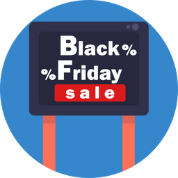 Black Friday Sale  Icon