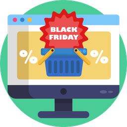 Black Friday Sale  Icon