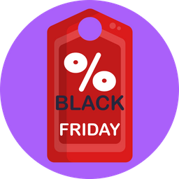 Black Friday sale  Icon