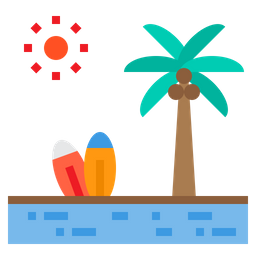 Beach  Icon