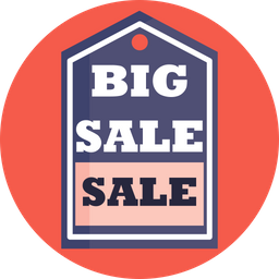 Big Sale tag  Icon