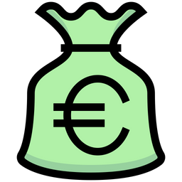 Euro Bag  Icon