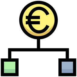 Euro Hierarchy  Icon