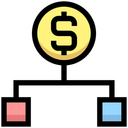 Dollar Hierarchy  Icon