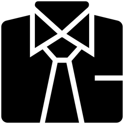 Geschäftsuniform  Symbol