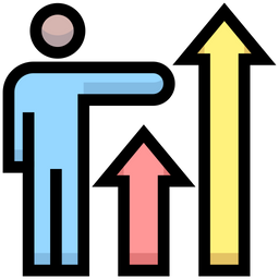 Employee Growth  Icon