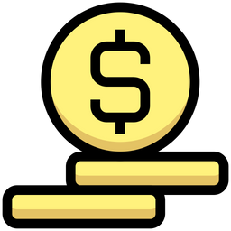 Dollar Coin  Icon